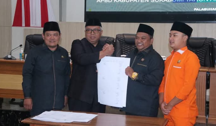 Jumlah Fraksi di DPRD Kabupaten Sukabumi, Dua Parpol Gabung
