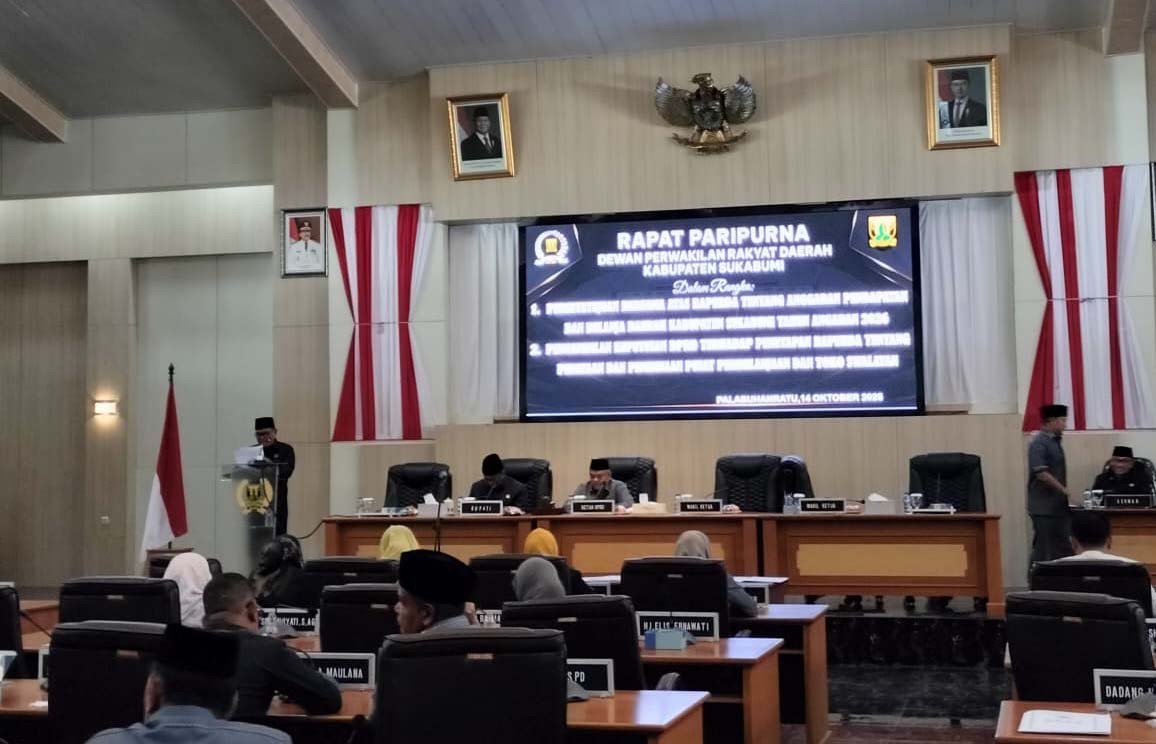 APBD 2026 Disetujui, DPRD Sukabumi Fokus Penataan Pasar Modern dan UMKM