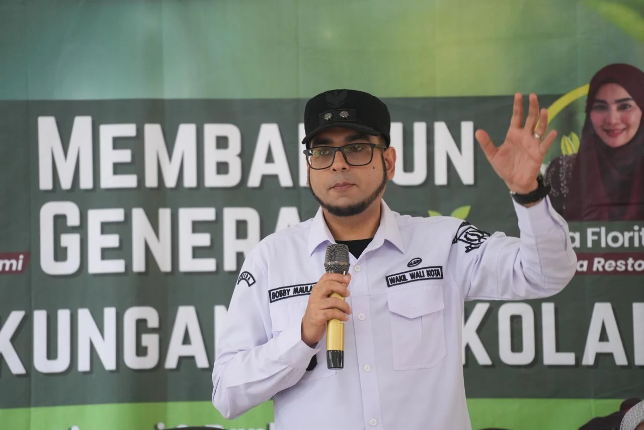 Bobby Maulana mengajak sekolah membangun budaya pilah sampah sejak dini. (Foto ist) 