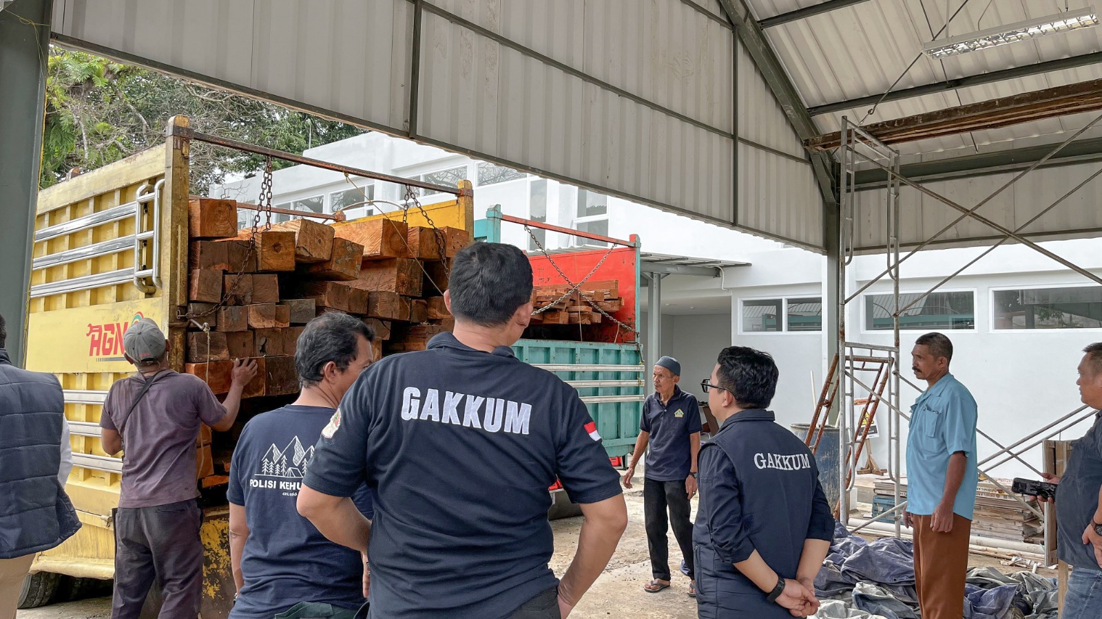 Pemilik Ratusan Kayu Ilegal Akhirnya Dibekuk Gakkum Kehutanan Sulawesi