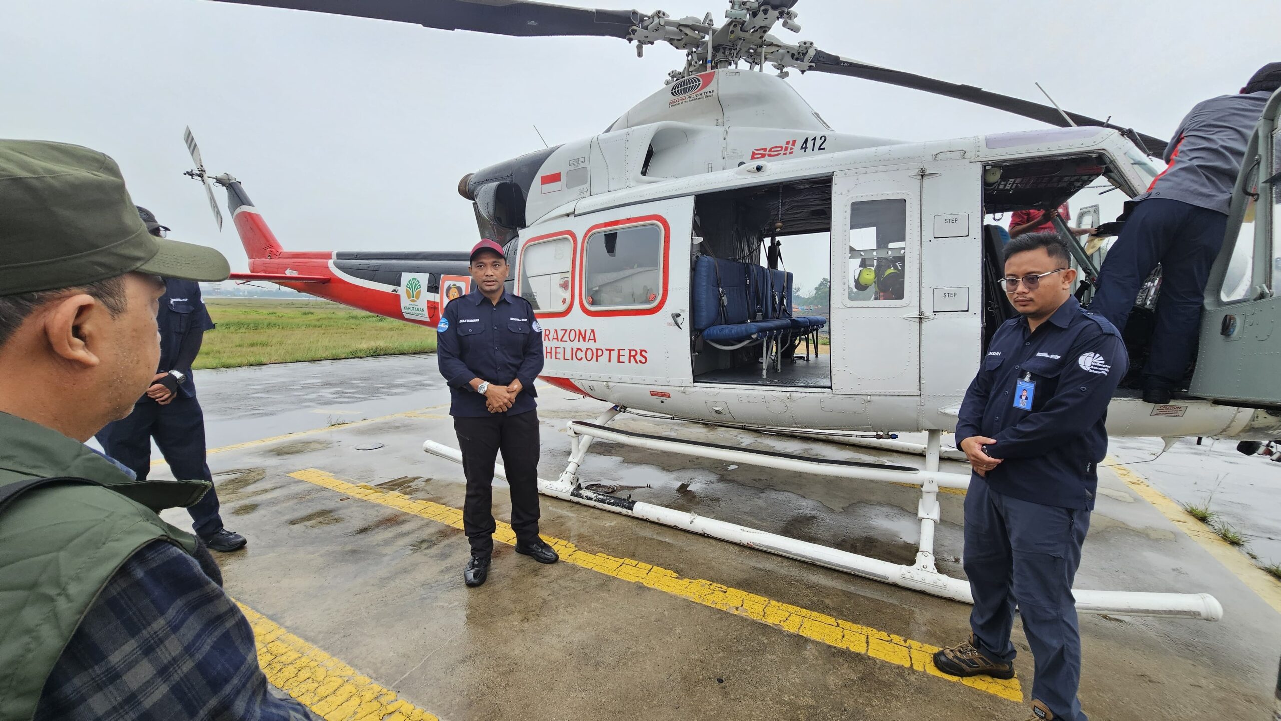 Pengendalian Karhutla Riau 386 Personel dan Armada Udara Dikerahkan