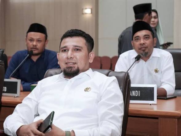 Ketua Komisi II DPRD Kabupaten Sukabumi Hamzah Gurnita. (Foto ist) 