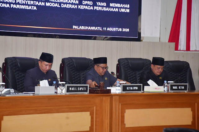 DPRD Sukabumi Uji Raperda Modal BUMD Pariwisata