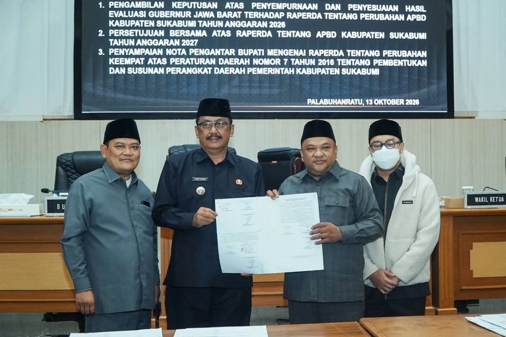 Sah! APBD Sukabumi Resmi Disetujui